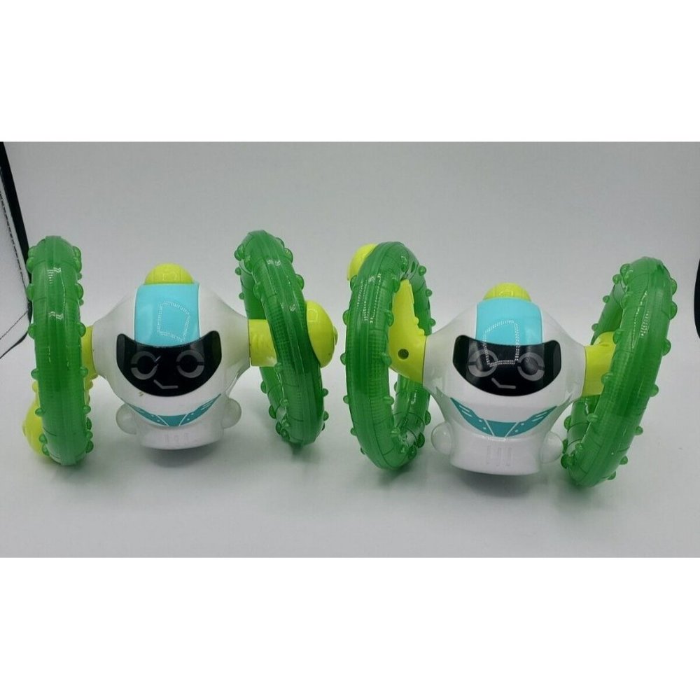 2 Hap-P-Kid Roll N Glow Robots Talks Music Forwards Backwards